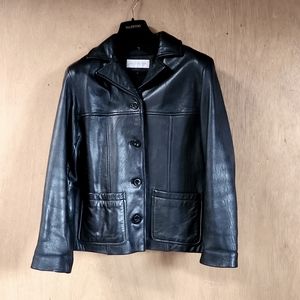 Jones New York Leather jacket
